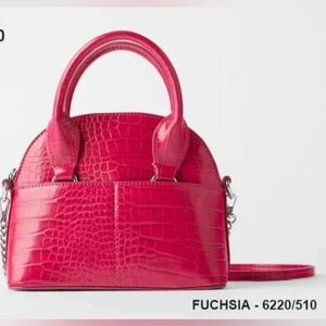 🌸Host Pick🌸Zara Fuschia Compact Crossbody/HandBag